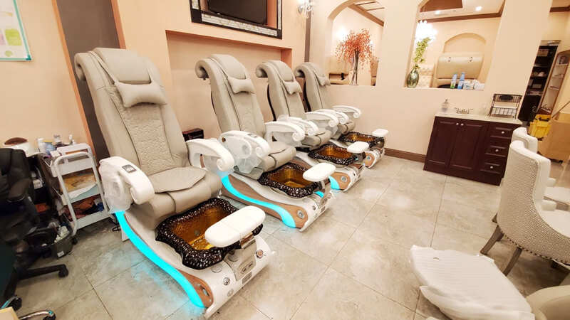 lux spa pedicure chairs